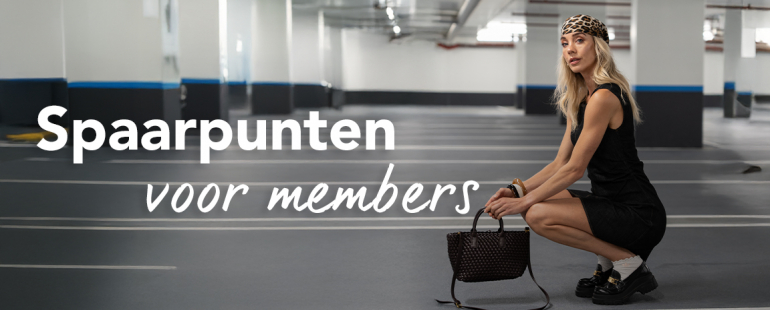 Punten sparen in de winkels en webshop